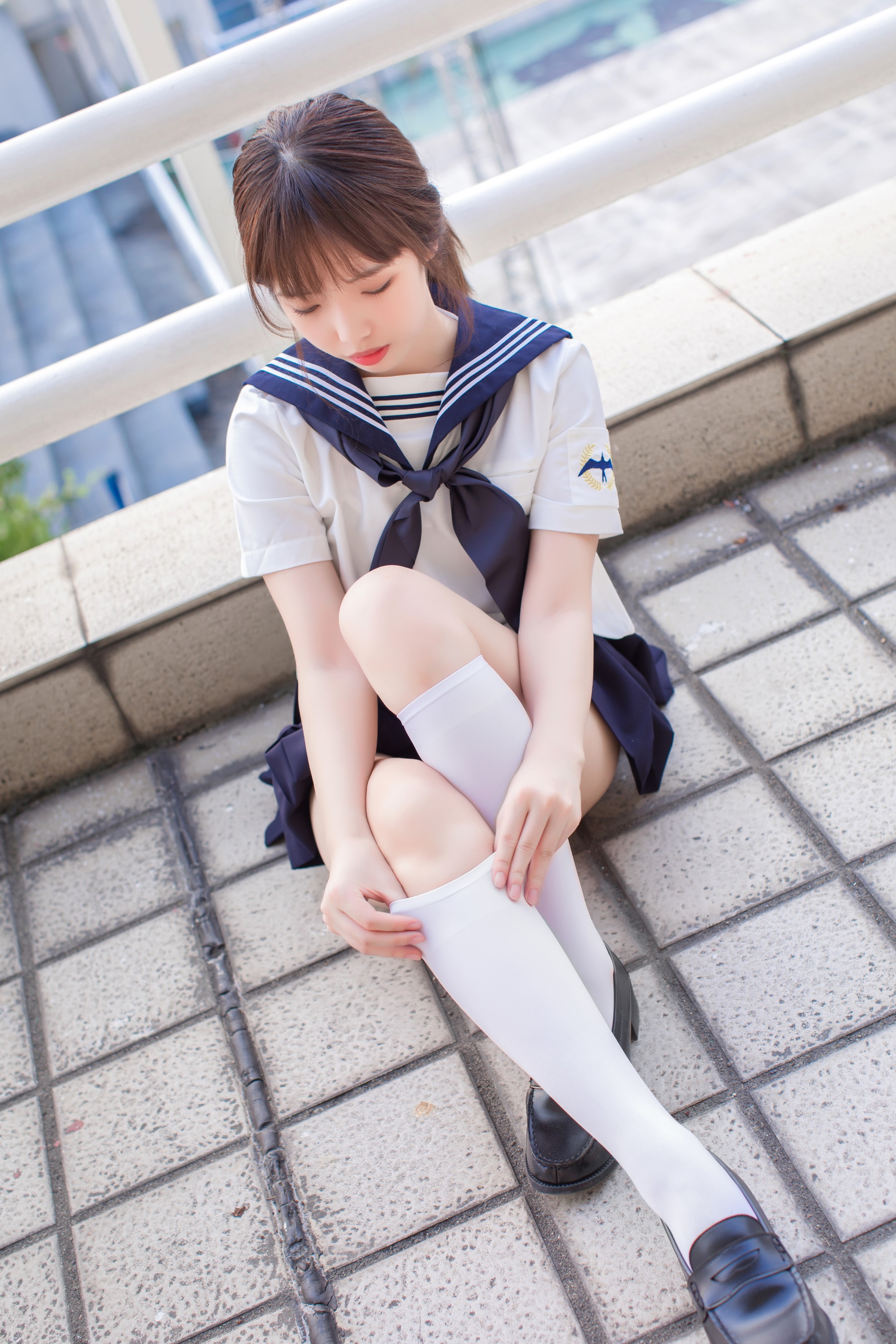 图片[1]-雯妹不讲道理 – NO.008 JK [20P]-XikXak